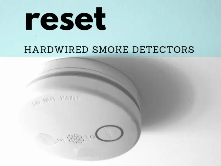 How To Reset A Hardwired Smoke Detector Plentiful Air